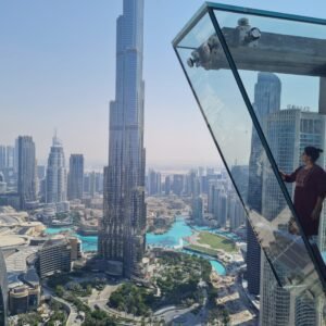Sky View with glass slide - Dubai